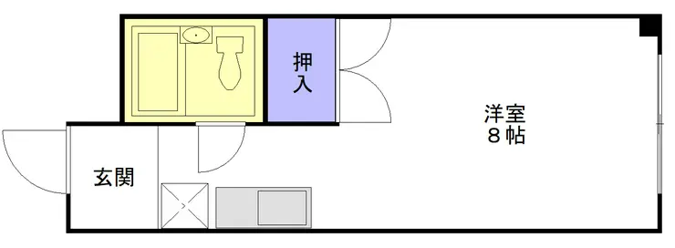 サウスピア 2階階 間取り