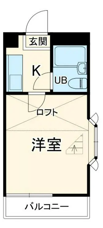 SAP西船橋 2階階 間取り