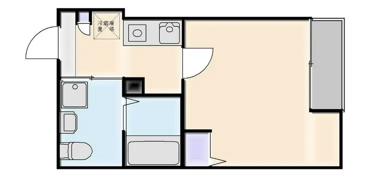 クオン生麦 3階階 間取り