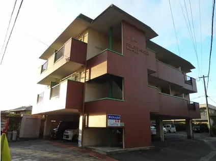 インポート久留米ルビーI(1DK/2階)の外観写真