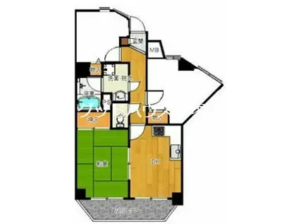 ライオンズマンション戸塚町第3(3DK/3階)の間取り写真