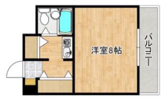 アルカディア・枚方(3LDK/3階)の間取り写真