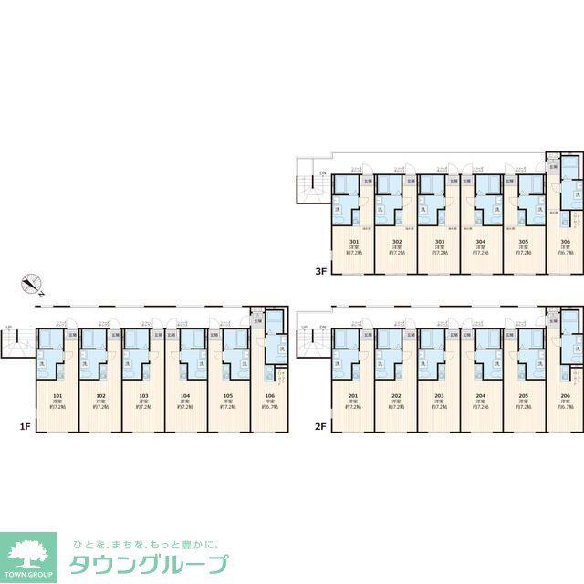 シャルマンパルヤベ(ワンルーム/3階)の間取り写真