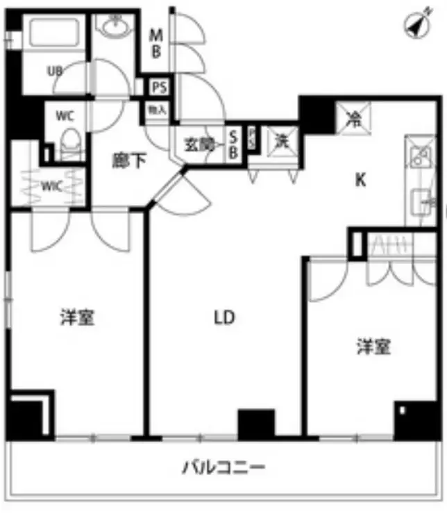 ボンナチュール入谷 11階階 間取り