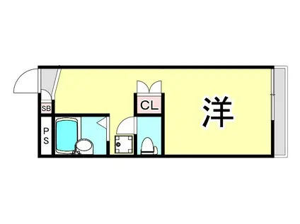 レオパレスIMAZUI(ワンルーム/2階)の間取り写真