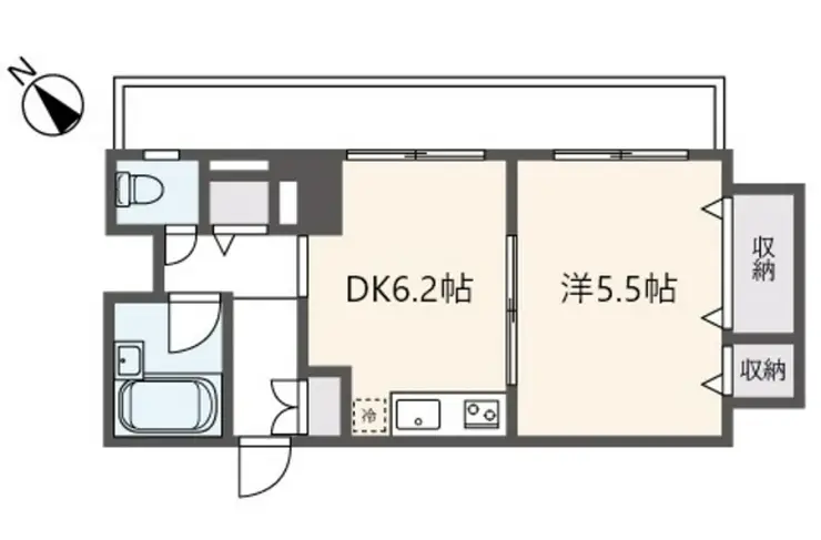 SPレジデンス 5階階 間取り