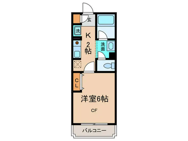 アーバンベルテ 3階階 間取り