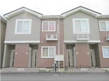 ソレアードⅡ(2DK/1階)の外観写真