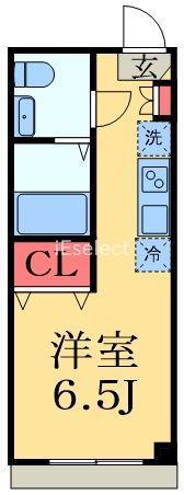 レガーロ千葉駅前(ワンルーム/4階)の間取り写真