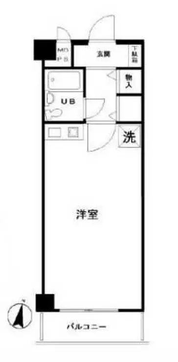 シルキーハイツ九段南2号館 7階階 間取り