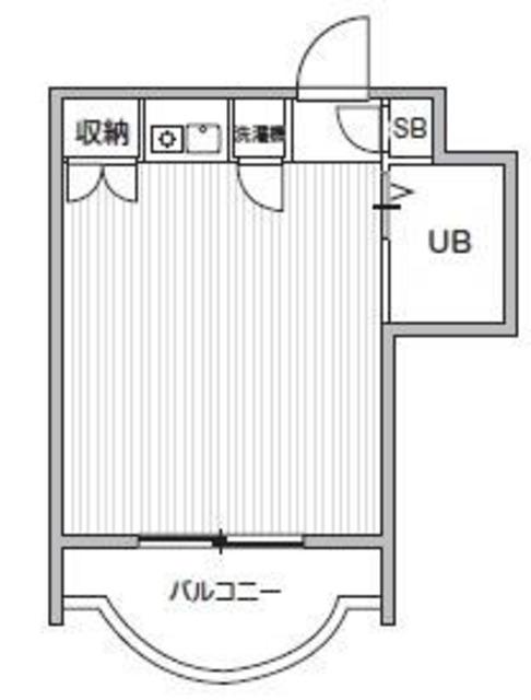 T′S GARDEN都立大学II(ワンルーム/2階)の間取り写真