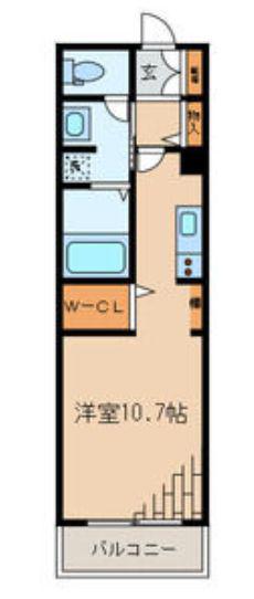 カルハ西麻布III(ワンルーム/3階)の間取り写真