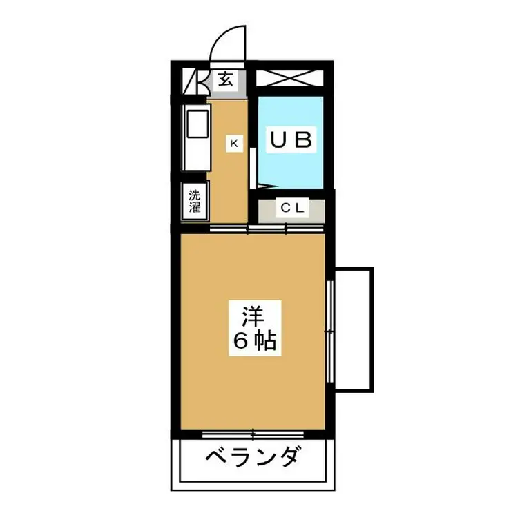 エルミタージュ相模 3階階 間取り