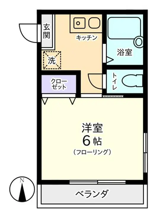 ラフォーレ桜木 2階階 間取り