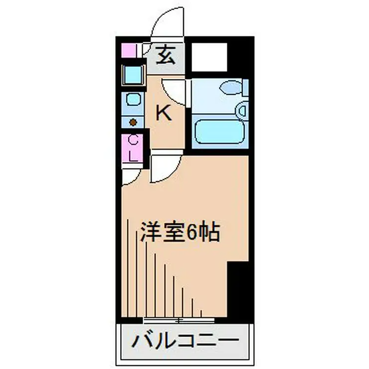 クリオ菊名壱番館 3階階 間取り