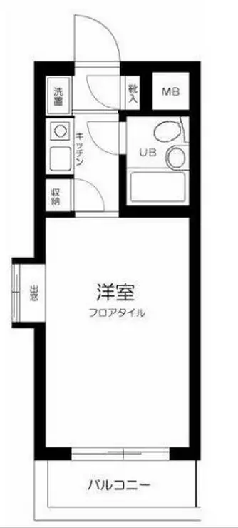 ブリス南馬込 3階階 間取り