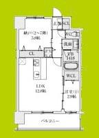 スプランディッドライズ新大阪ノース(2LDK/8階)の間取り写真