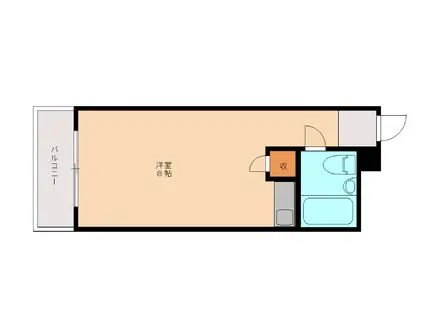 第一古船場マンション(ワンルーム/8階)の間取り写真