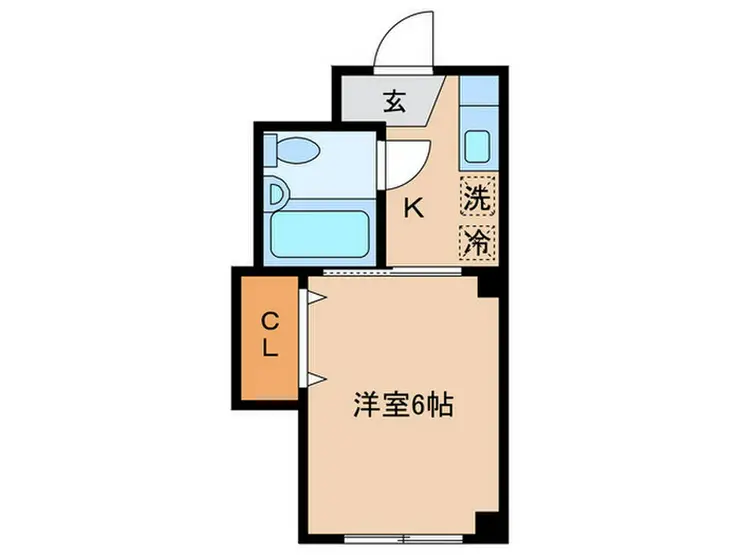 池尻エイト 2階階 間取り