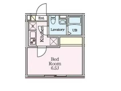 マックスメゾン上大岡(1K/2階)の間取り写真