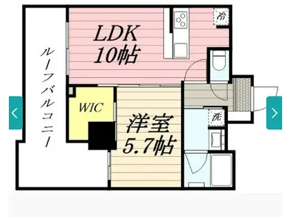 CLASSEUM飯田橋 クラシアム飯田橋(1LDK/8階)の間取り写真
