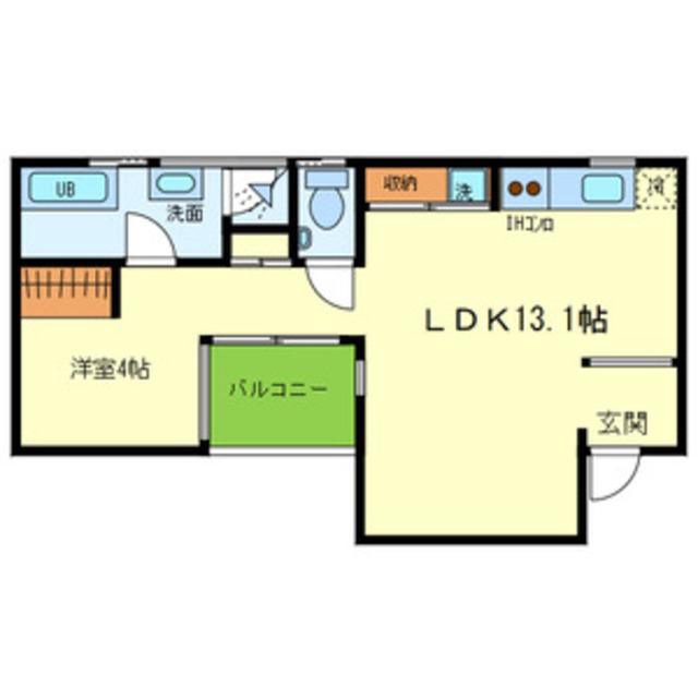 SOJUAN 奏住庵(1LDK/3階)の間取り写真