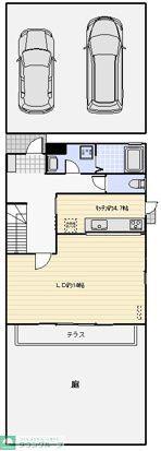 メゾン前沢(3LDK/1階)の間取り写真