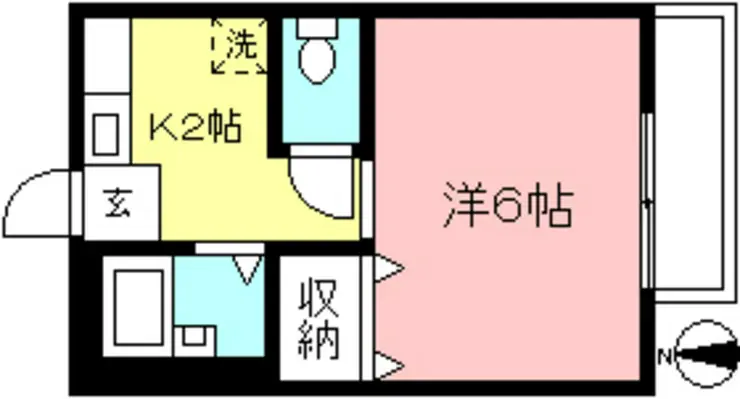 メゾンエトワール 2階階 間取り