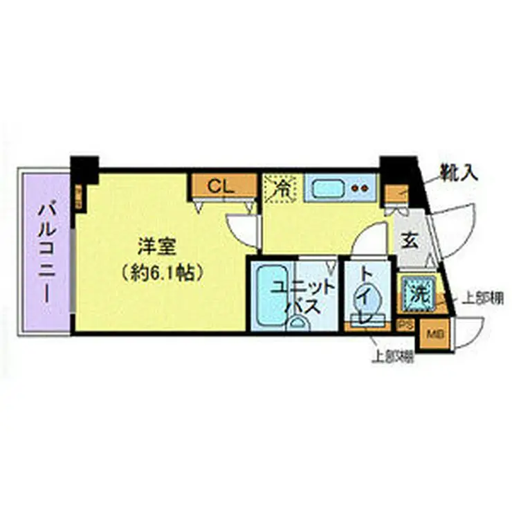 フェニックス池袋弐番館 1階階 間取り