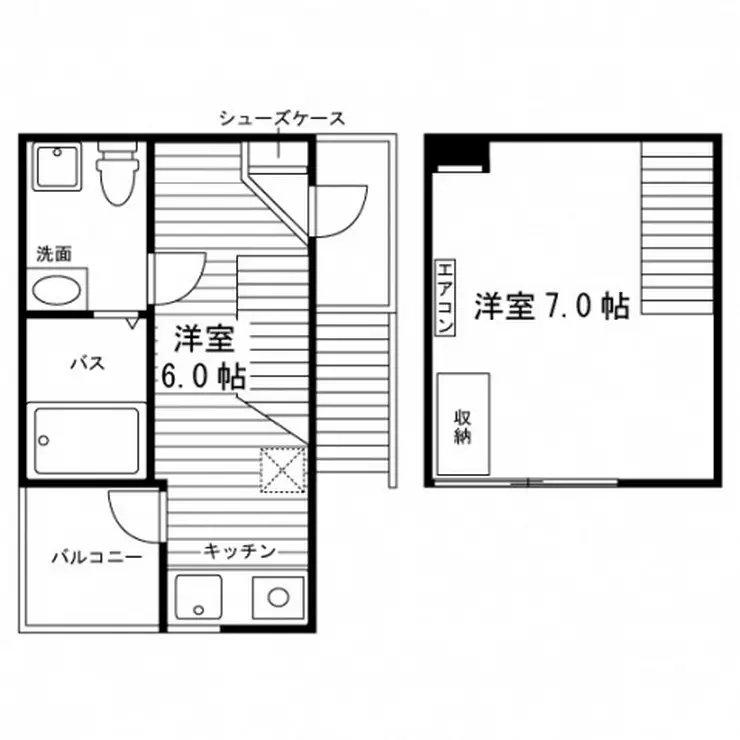 VERA 2階階 間取り