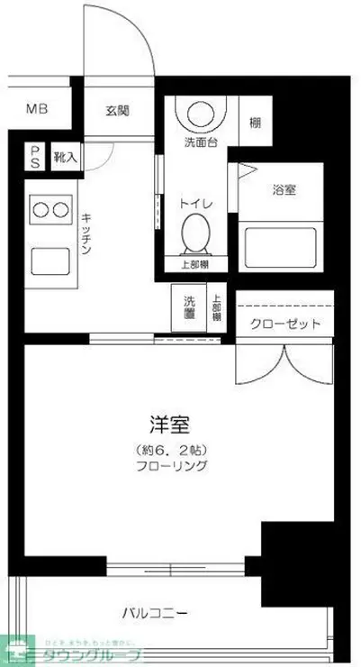 プレール・ドゥーク両国 11階階 間取り
