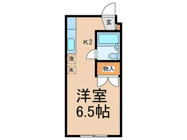 メゾフラット下北沢 2階階 間取り
