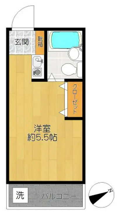 コスモアルタード 2階階 間取り