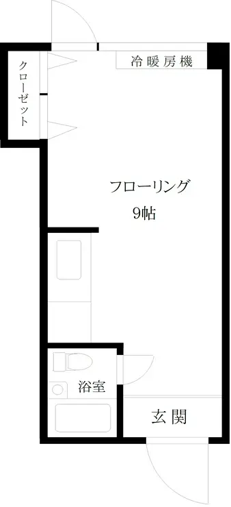 プラザ・ローヤル5 11階階 間取り