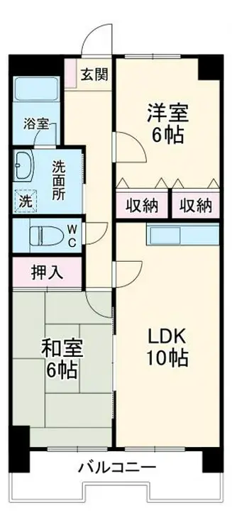 エステート小手指 3階階 間取り