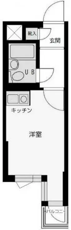 ライオンズマンション上池台第2 2階階 間取り