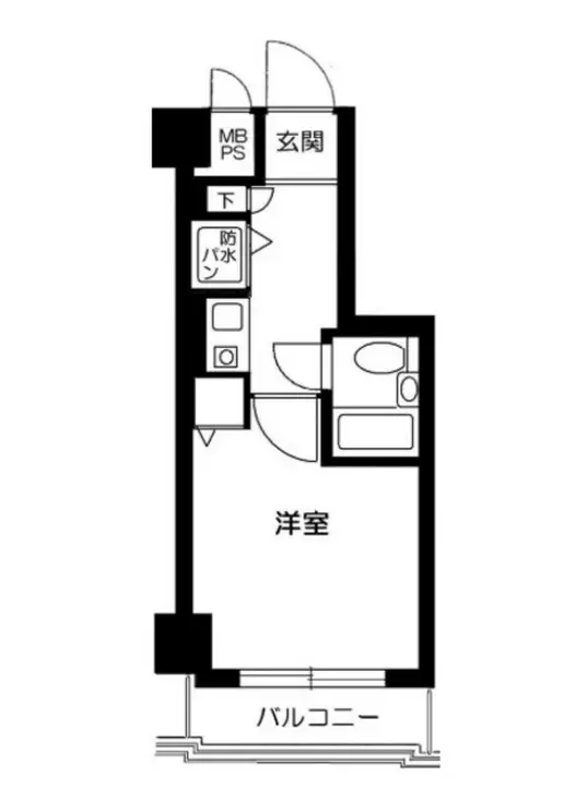 ワコーレ西馬込 4階階 間取り