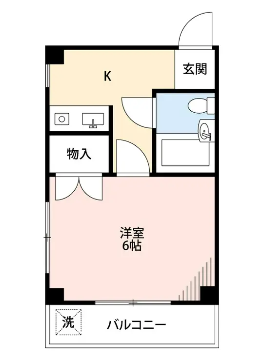 ストーク千住 2階階 間取り