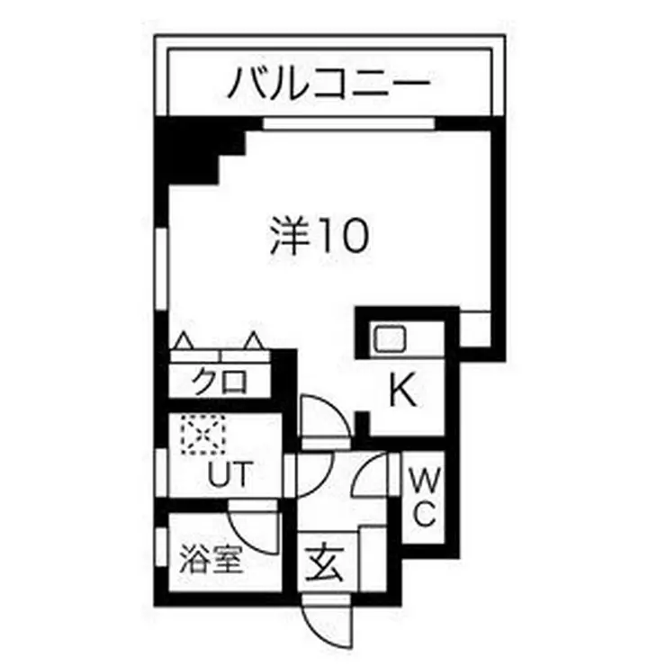 スパシエルクス横浜 7階階 間取り