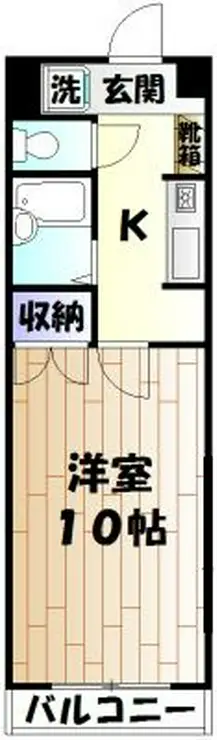 キャッスルヒルズ 2階階 間取り