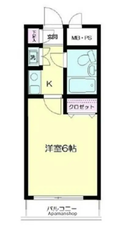 日神パレス杉田A棟 3階階 間取り
