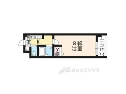 ソレイユ・ルーチェ(1K/3階)の間取り写真