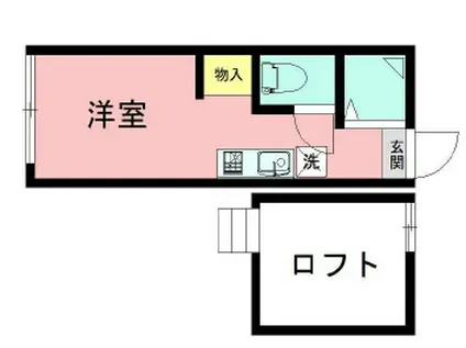 アーバンプレイス高円寺前(ワンルーム/2階)の間取り写真