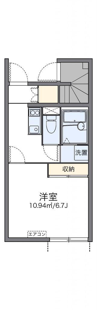 レオネクスト善福寺ホームス(1K/1階)の間取り写真