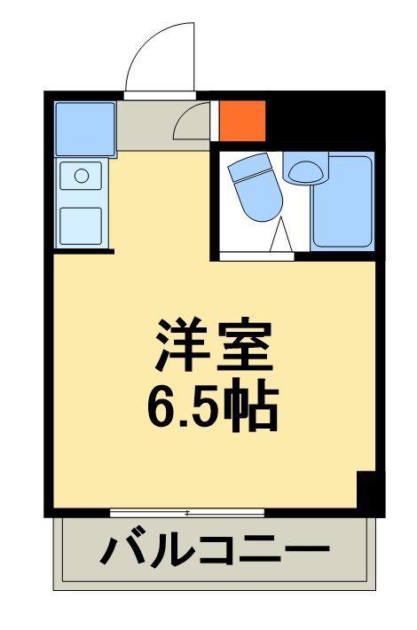 オリエンタル鎌ヶ谷(ワンルーム/3階)の間取り写真