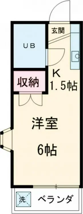 ハイアット桂 1階階 間取り