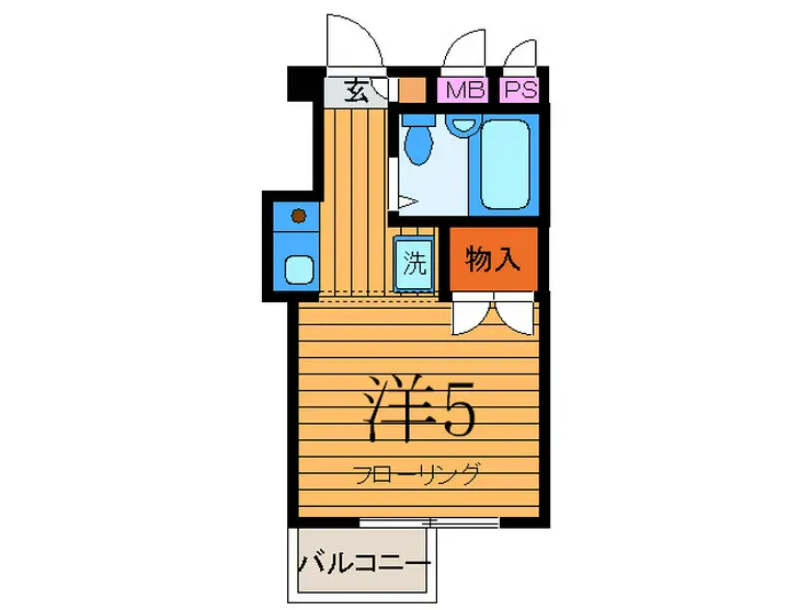 第二玉川グランドハイツ 4階階 間取り