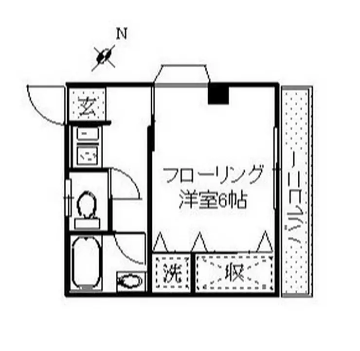 アルス佐藤 5階階 間取り