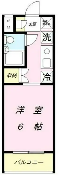 ウイング8 3階階 間取り