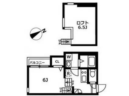 ラグジュアリーレジデンス御器所(1K/1階)の間取り写真